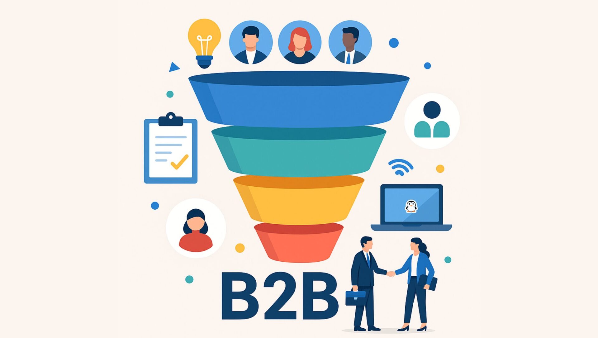 funil de vendas B2B eficiente