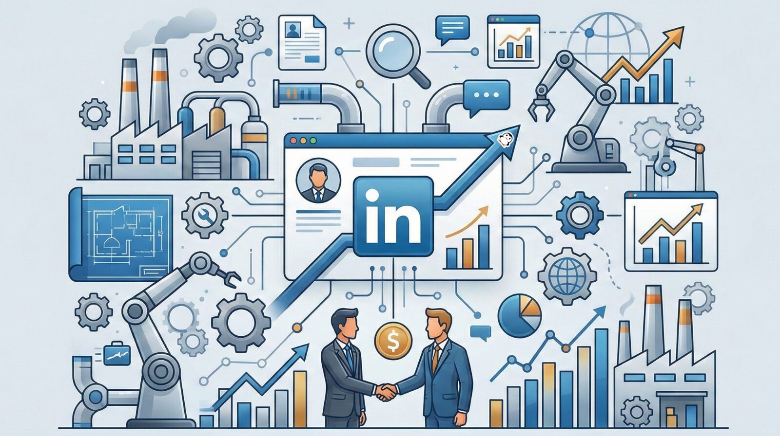 linkedin para indústrias