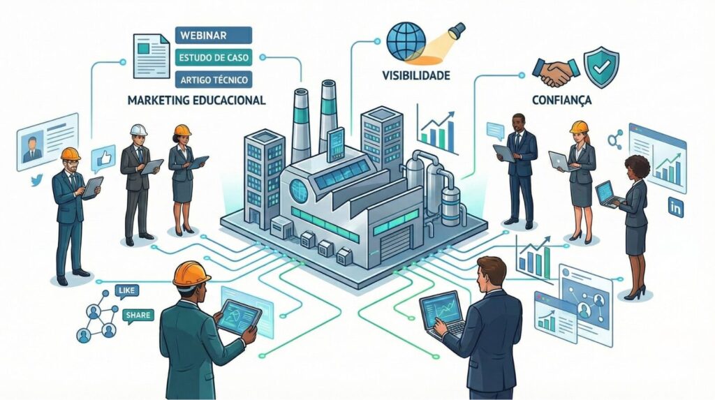 linkedin para indústrias